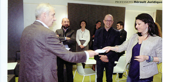 La première remise de diplôme